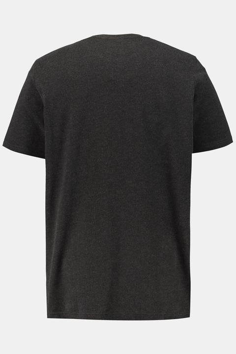 Produktbild JP1880 Henley, Basic, Knopfleiste, Halbarm, bis 7 XL (8XL)