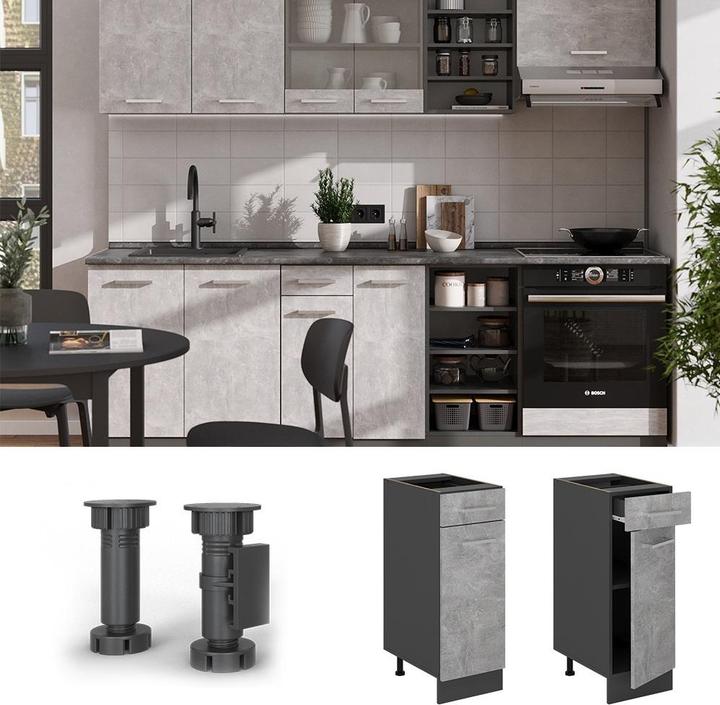 Produktbild Vicco Küchenunterschrank R-Line (30 x 60 x 81.60 cm)