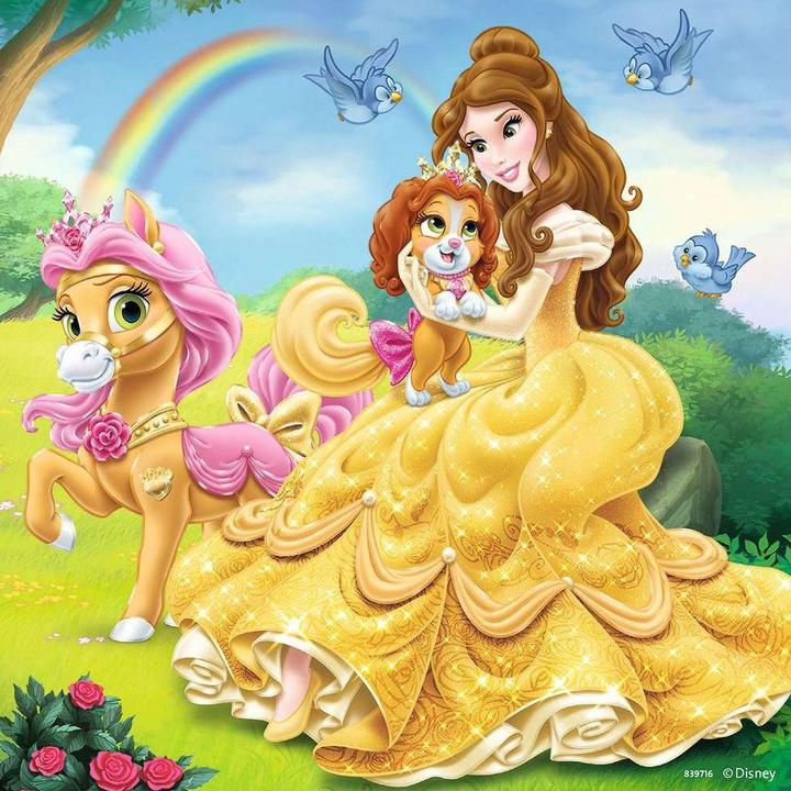 Produktbild Ravensburger Palace Pets - Belle, Cinderella und Rapunzel (49 Teile)