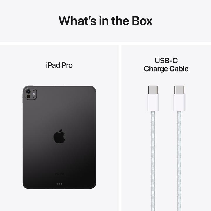 Produktbild Apple iPad Pro 11 2024 (M4) (5G, 11", 256 GB, Space Black)
