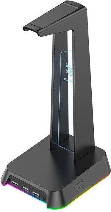 Image du produit Onikuma Stojak na słuchawki z podświetleniem RGB ST2 czarny