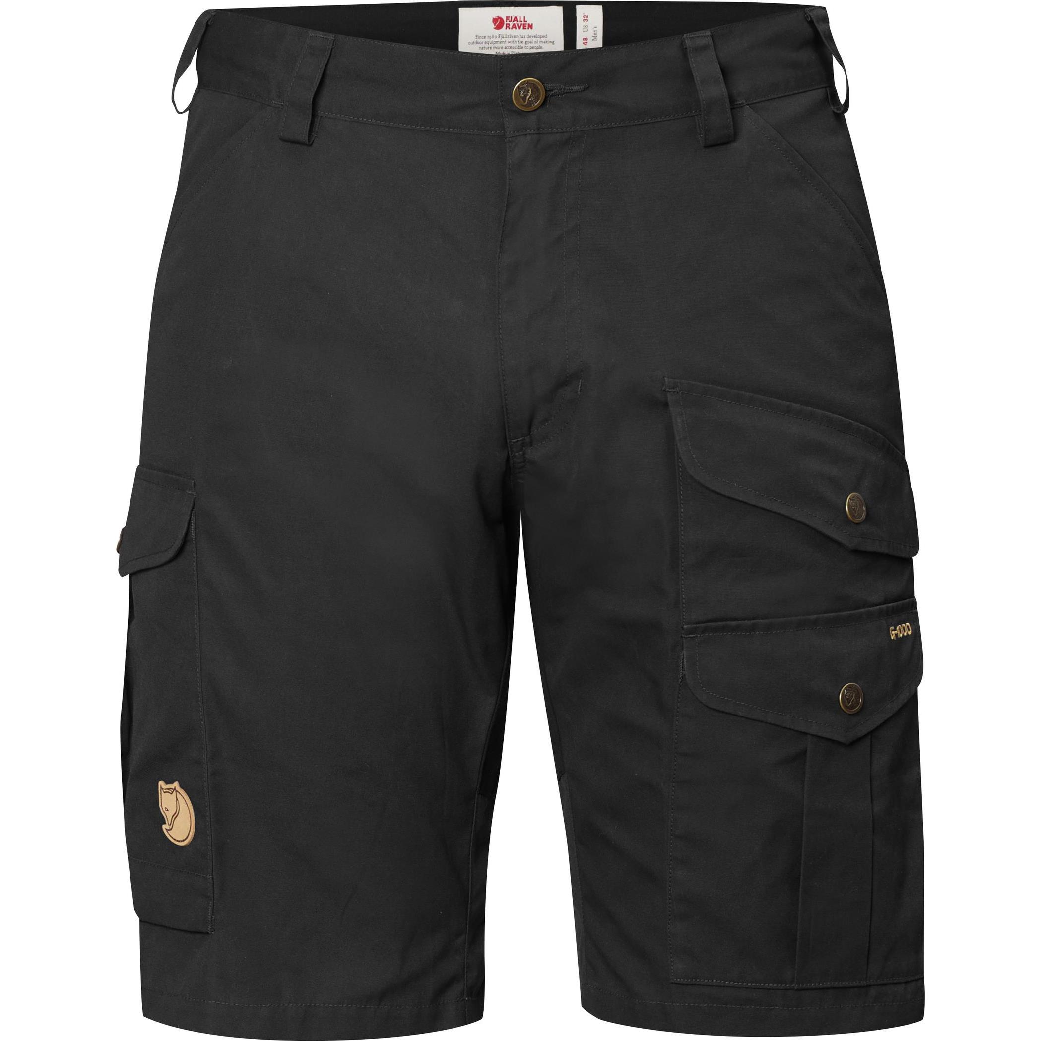Fjällräven, Herren, Outdoorhose, Barents Pro Shorts (56), Schwarz, 56