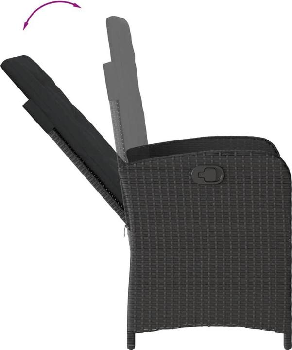 Produktbild vidaXL Garten Essgruppe (190 x 80 x 74 cm)