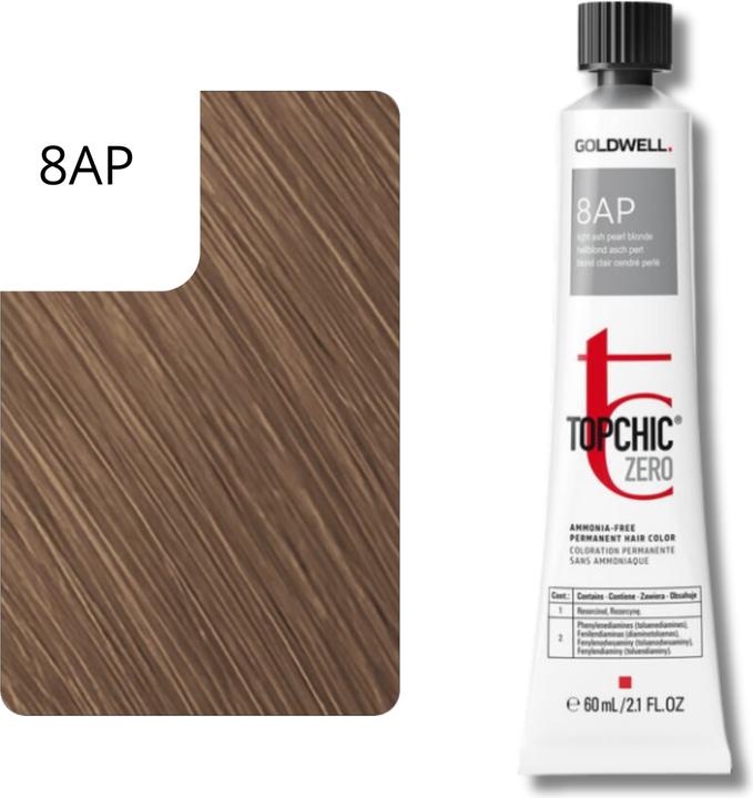 Image du produit Goldwell Topchic Zero Coloration permanente des cheveux (8AP - Blond perle cendré clair)