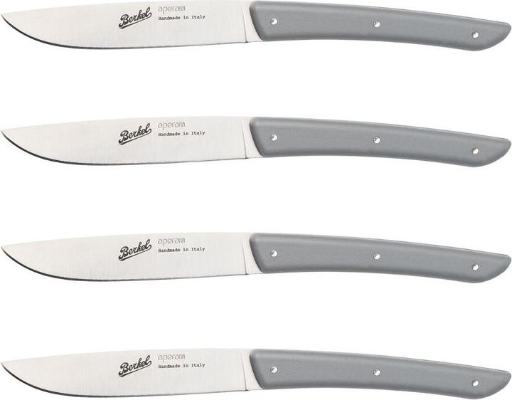 Immagine prodotto Berkel Set di coltelli da bistecca 4 pezzi colore grigio (4 Pezzo/i, Coltello)
