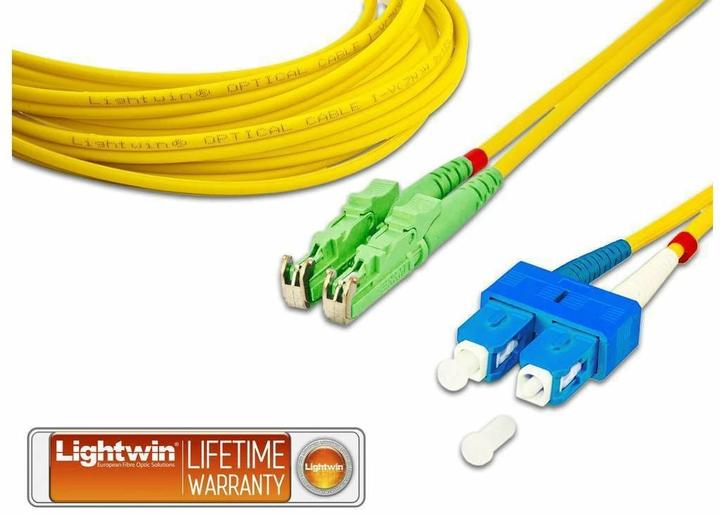 Actual product image Lightwin LWL Duplex Patch Cable (CAT6, 20 m)