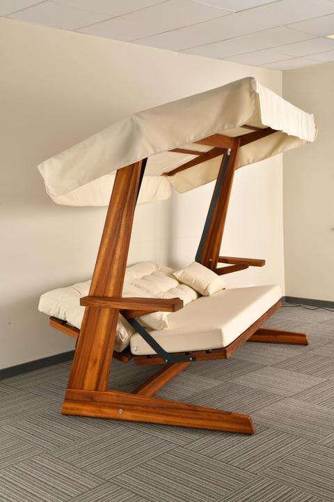 Produktbild Homitis Lyon Garden Triple Swing Chair