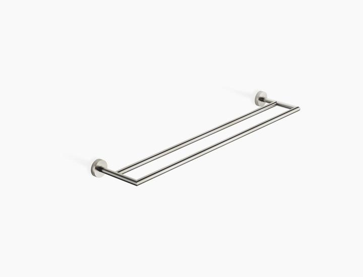 Actual product image Dornbracht bath towel rail, 2-piece, 600 mm, 83061979