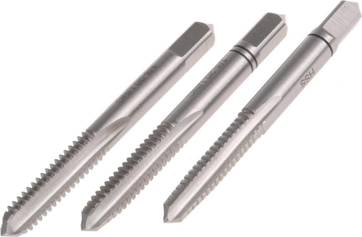 Actual product image RS PRO DIN HSS steel tap,1/4 UNC, 3pcs