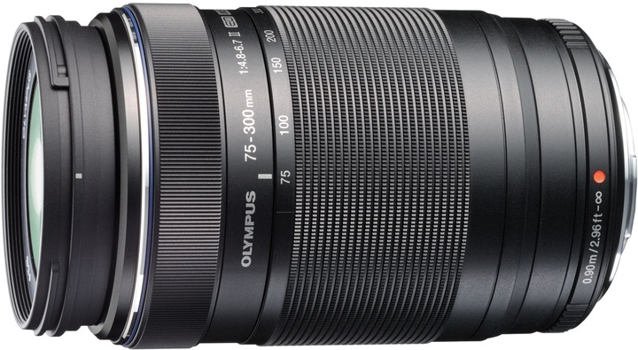 Actual product image Olympus ED 75-300mm f/4.8-6.7 II Black (Micro Four Thirds, Micro Four Thirds)