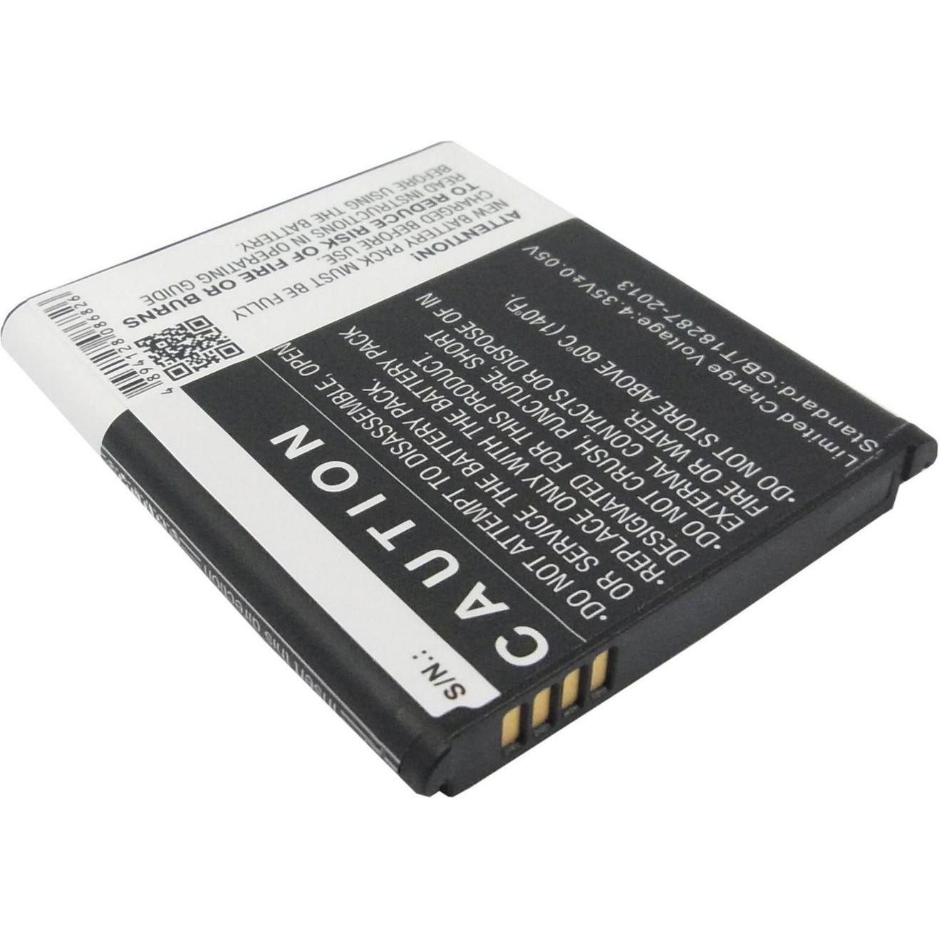 CoreParts Camera Battery for Samsung (Akku), Kamera Stromversorgung, Schwarz