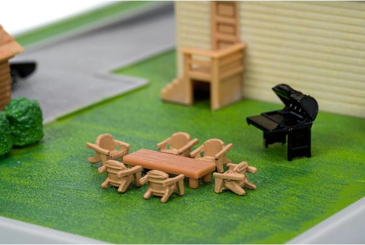 Actual product image Jada Fast & Furious Nano Doms Haus-Diorama mit Fahrzeugen