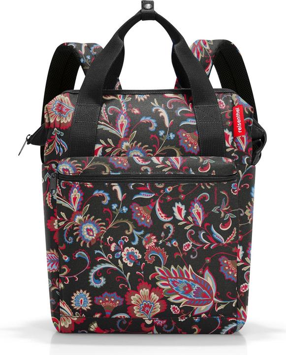 Rood, Zwart, Paisley zwart
