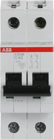 Produktbild ABB Sicherungsautomat S200 Typ C 40A 10kA