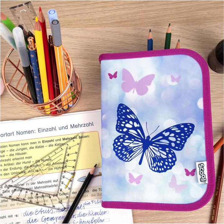 Image du produit Scooli Etui rempli Papillon