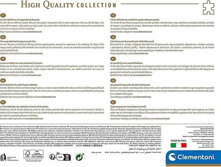 Nährwerte und Zutaten Clementoni Puzzle Park Güll Barcelona teilig (1000 Teile)