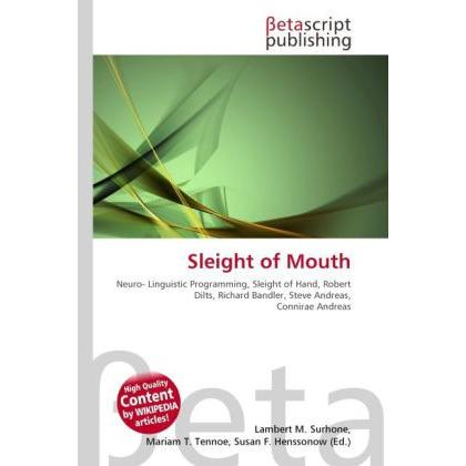 Sleight of Mouth, Fachbücher
