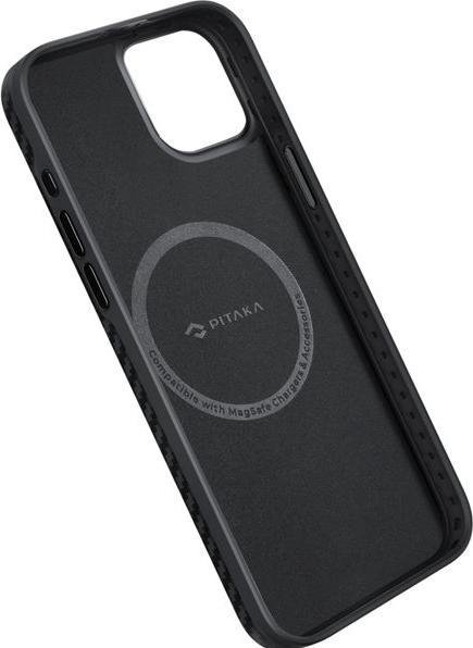 Immagine prodotto Pitaka Custodia MagEZ Pro per iP 15 Pro Max (Nero/Grigio Twill) 1500D (Apple iPhone 15 Plus)