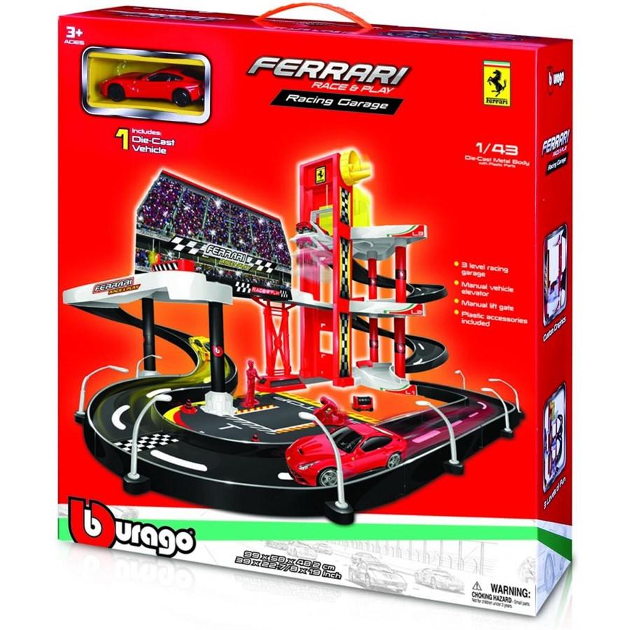 Thumbnail - Bburago Ferrari Racing Garage