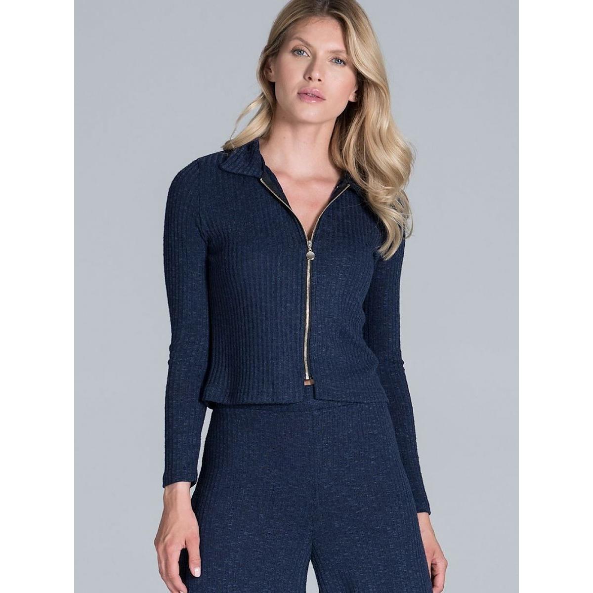 Figl, Damen, Bluse, Bluse, Blau, (XL)