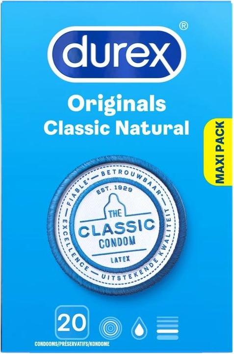 Produktbild Durex Originals Classic Natural (20 Stk.)