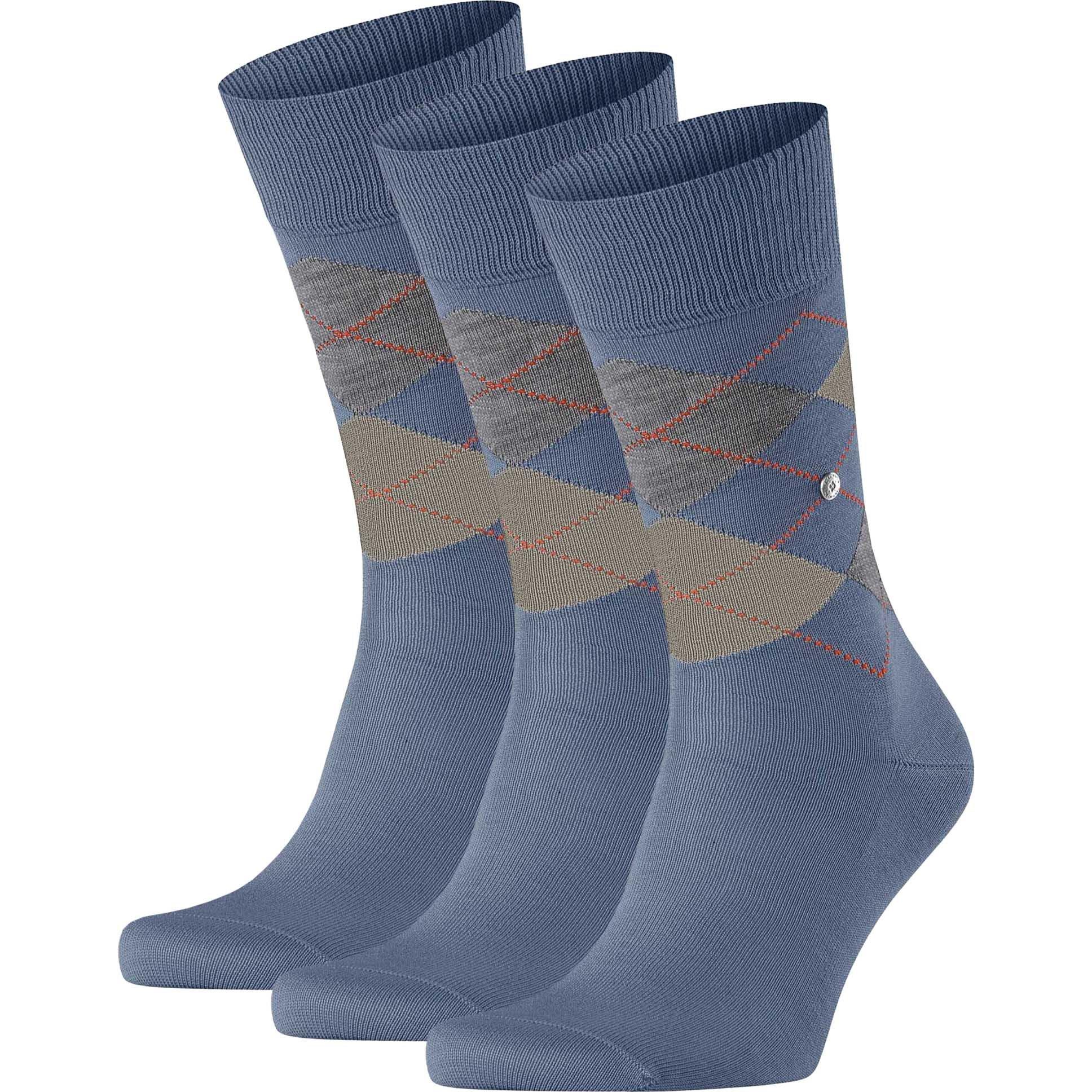 Burlington, Herren, Socken, Socken Casual Bequem sitzend Manchester, Mehrfarbig, (40 - 46)