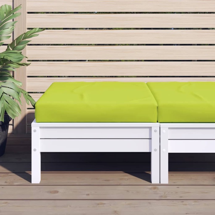 Image du produit VidaXL Ensemble salon de jardin 10 pièces avec coussins (60 x 60 x 8 cm)