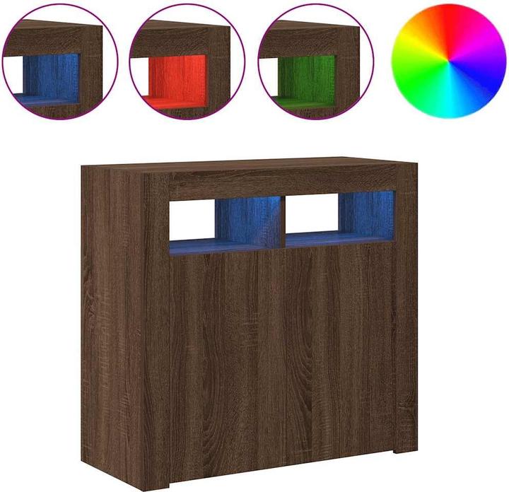 Image du produit vidaXL Sideboard (80 x 80 x 75 cm)