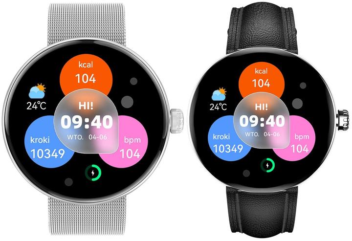 Immagine prodotto Forever smartwatch Forevive 5 SB-365 argento (43 mm)