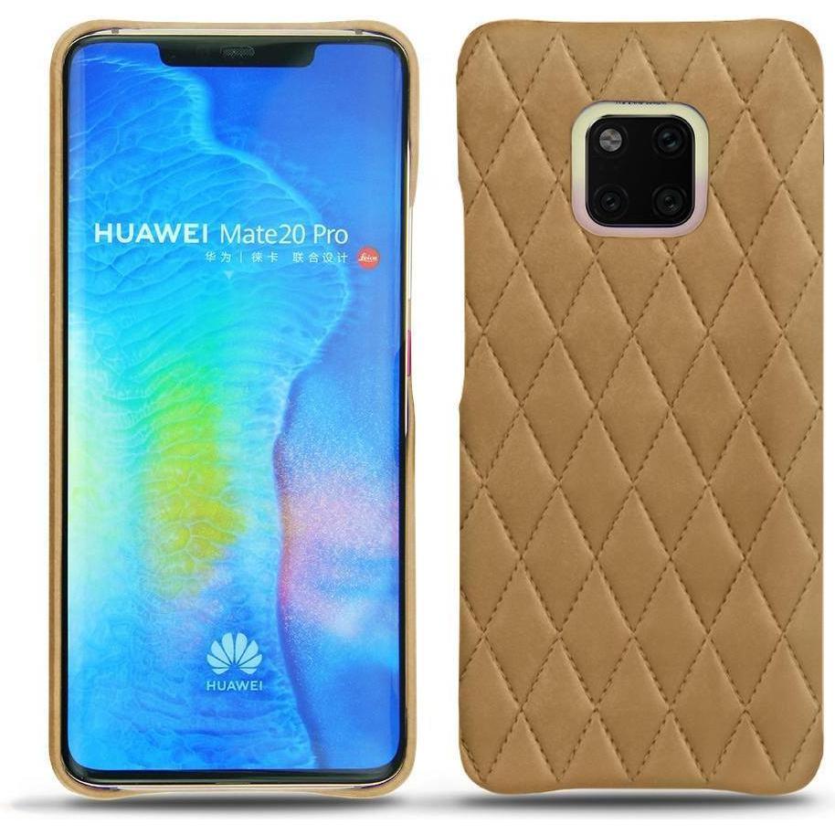 Thumbnail - Noreve Lederschutzhülle (Huawei Mate 20 Pro), Smartphone Hülle, Braun