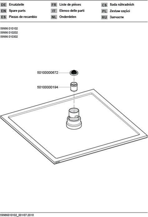 Produktbild Keuco Kopfbrause eckig vc 300x300mm (15 l/min)