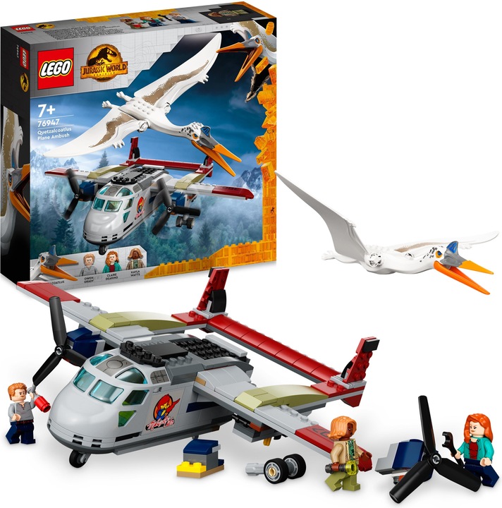 Produktbild LEGO Quetzalcoatlus: Flugzeug-Überfall (76947, LEGO Jurassic World)