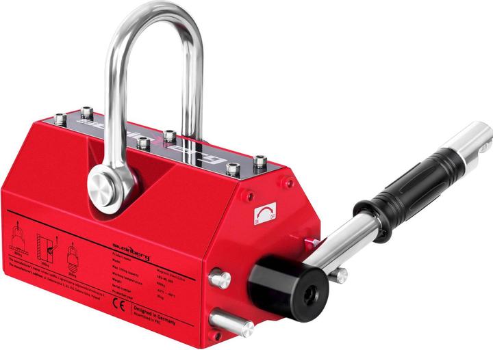 Produktbild Steinberg HubMagnet HebeMagnet Lasthebemagnet Magnet Für Kran Kranmagnet 800 Kg 0 8 T (1x)