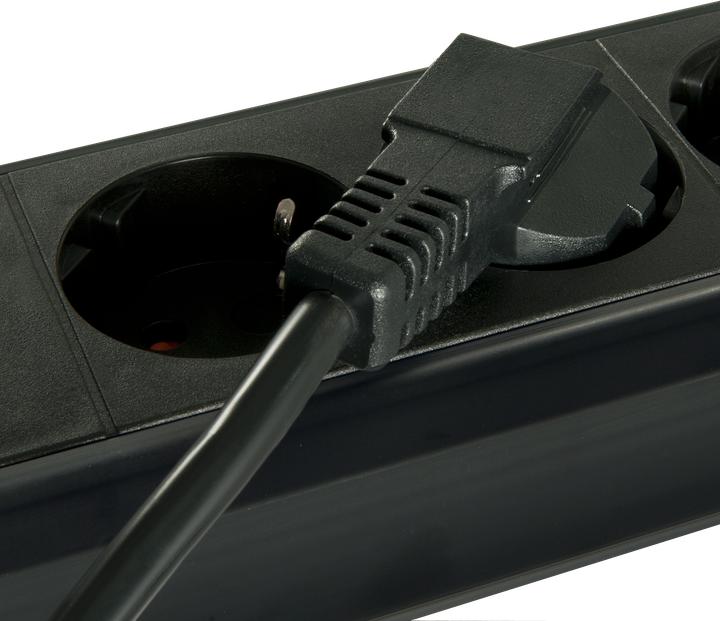 Image du produit Lindy Câble d'alimentation 2m coudé IEC Schuko à C13 (2 m)