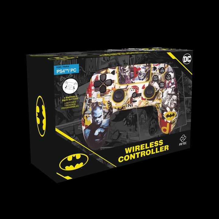 Actual product image Blade PS4 DC Wireless Gamepad Batman Compatible with PC and PS4 (PC, PS4)