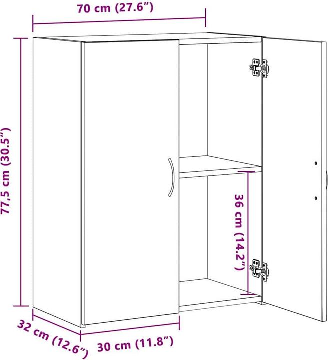 Image du produit VidaXL Armoire de bureau