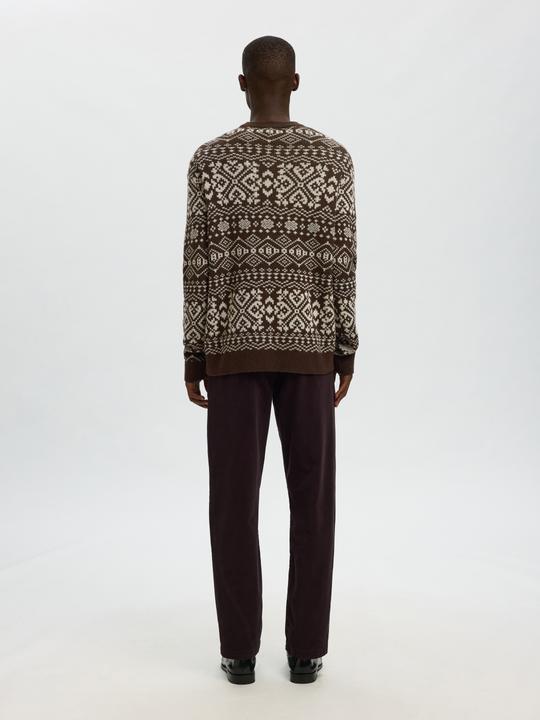 Produktbild Selected Wollmix Pullover mit Rundhalsausschnitt (L)