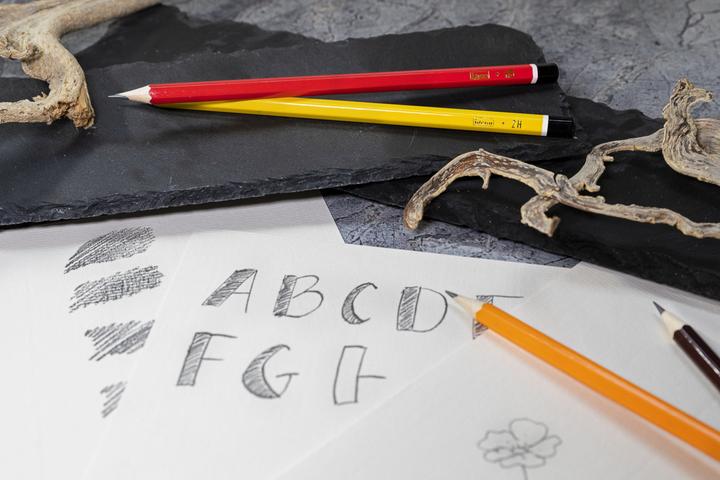 Productafbeelding Idena Potlood 4s H/HB/B/2H FSC100% (B, H, 2H, HB, 4 x)