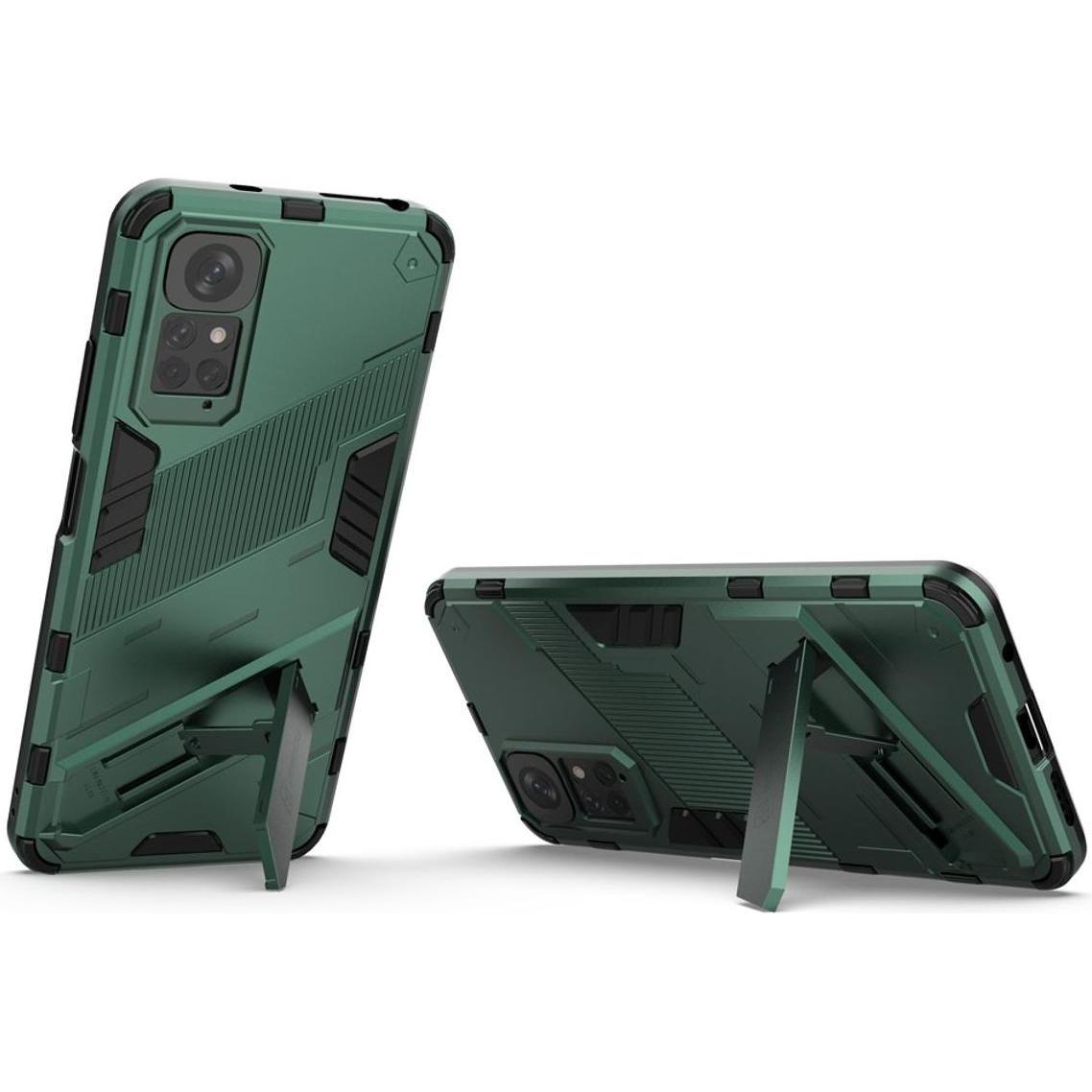 Thumbnail - König Design Hülle Handy Schutz für Xiaomi Redmi Note 11 Case Cover Bumper Etuis Halter Neu (Oppo A11s, Xiaomi Redmi Not...