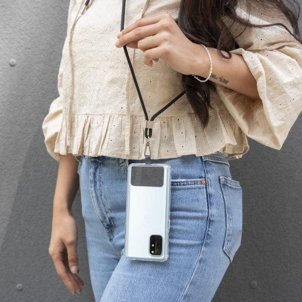 Actual product image 4smarts Universal Necklace Phone Pad Yellow