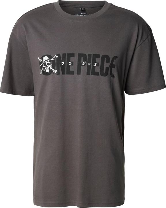 Produktbild Merchcode One Piece Jolly Roger Logo Oversize Tee - 171795 (L, M)