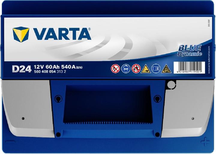 Produktbild Varta Blue Dynamic D24 (12 V, 60 Ah, 540 A)