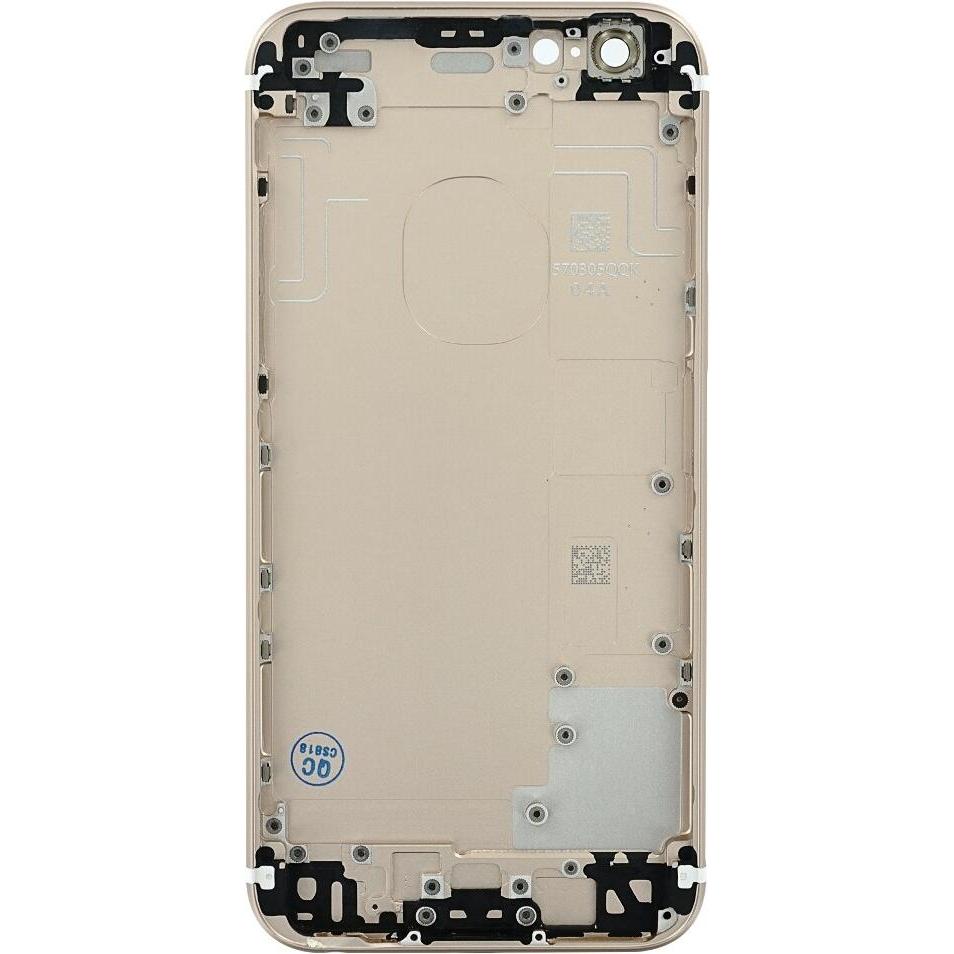 Thumbnail - OEM Ersatz iPhone 6s Rückseite Gold, ohne Logo (iPhone 6s), Mobilgerät Ersatzteile, Gold