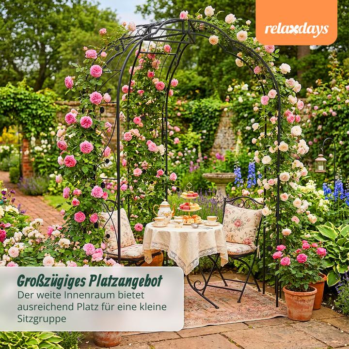 Immagine prodotto Relaxdays Padiglione per rose (178 cm, 178 cm)