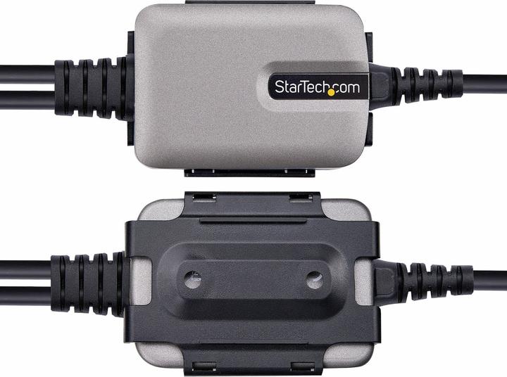 Actual product image StarTech COM 13ft/4m 2-Port USB to Serial Adapter Cable COM Retention FTDI USB-A to DB9 RS232 Change (4 m)