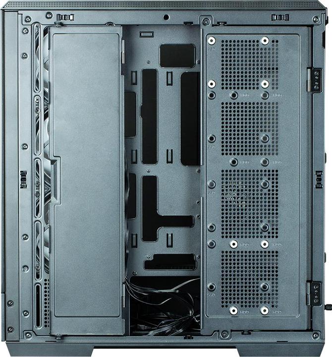 Actual product image Zalman GHE P50 DS ATX Case Tempered Glass Panoramic View - Black (mATX, Mini-ITX, ATX)
