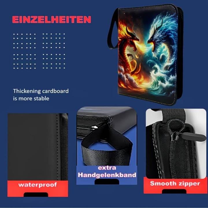 Actual product image Cbx Pokemon scrapbook, collector's folder, storage bag for 400 cards