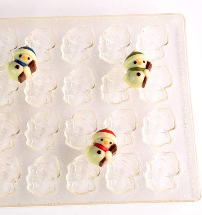Produktbild miniSchoggi Pralinenform Schneemann