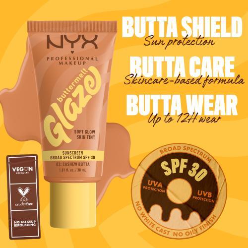 Produktbild NYX Professional Make-Up Buttermelt Glaze (03 Cashew Butta)