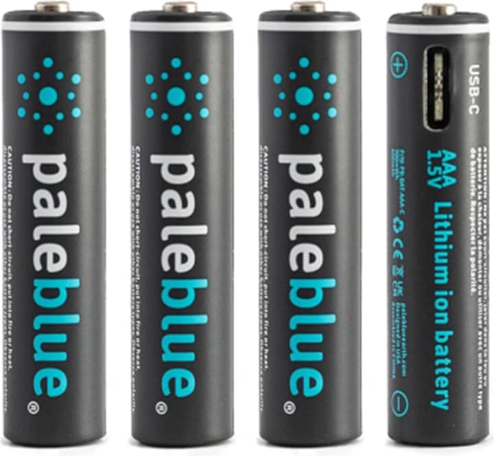 Pale Blue AAA USB-C (4 pz., AAA, 600 mAh)